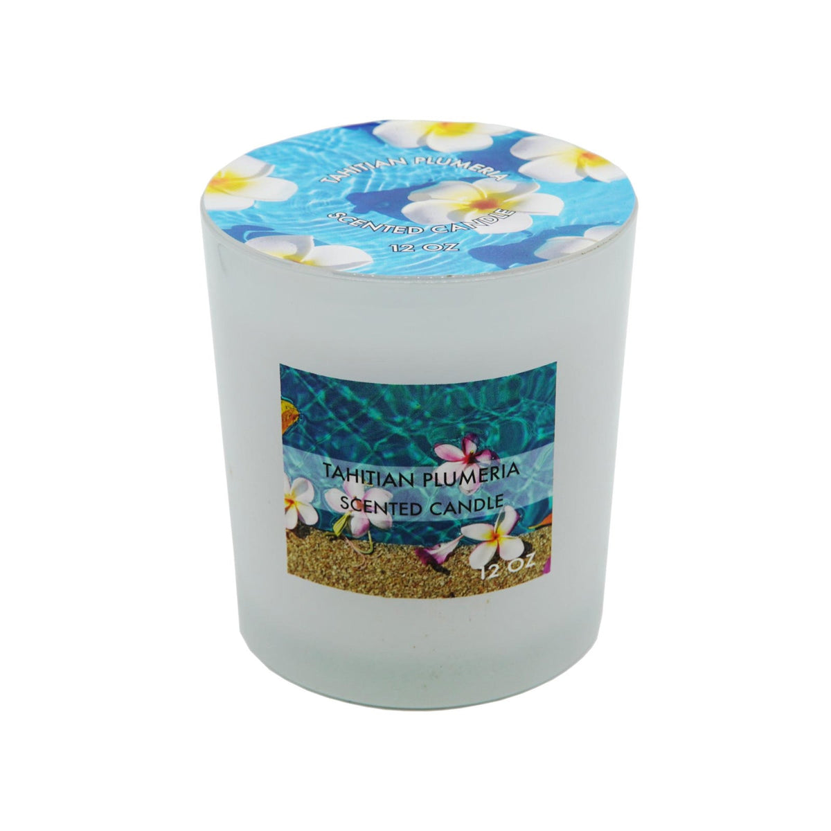 Scented Candle 12oz/340g - Tahitian Plumerian