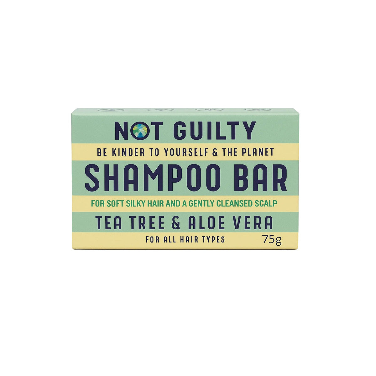 Not Guilty Shampoo Bars 75g - Tea Tree & Aloe Vera