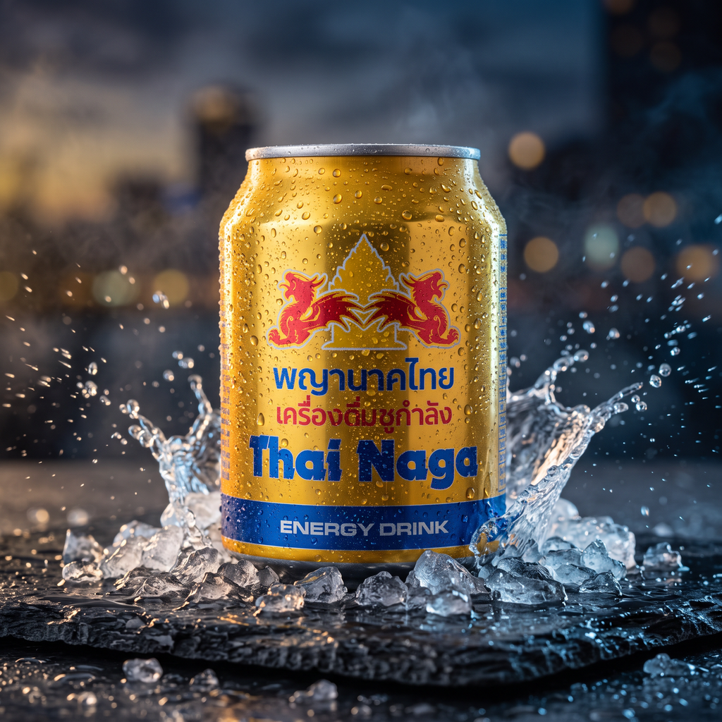 Thai Naga Energy Drink - 237ml (Case of 12)