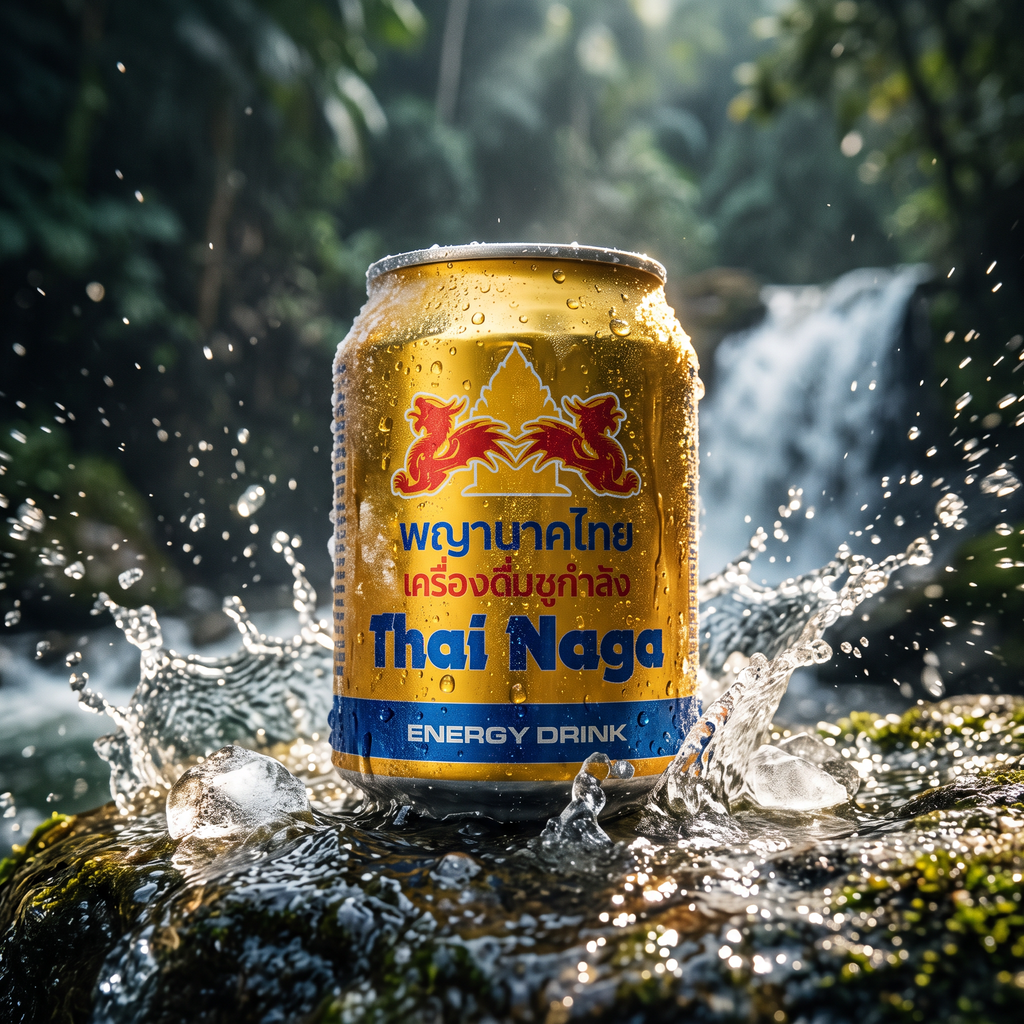 Thai Naga Energy Drink - 237ml (Case of 12)