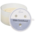 True Living 14oz/397g Glass Jar - White Sandalwood