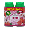 Air Wick - Life Scents - Tokyo Cherry Blossom & Hibiscus - Freshmatic Twin Refill - 250ml