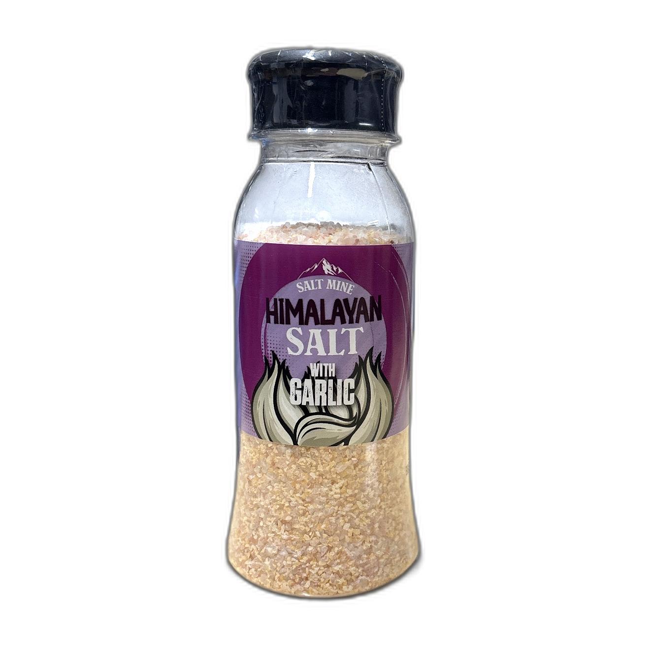 3x Saltmine Seasoning Himalayan Salt with Garlic (3 x 250g)