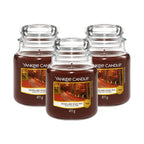3x Yankee Candle - Scented Candle - Woodland Road Trip - 411g