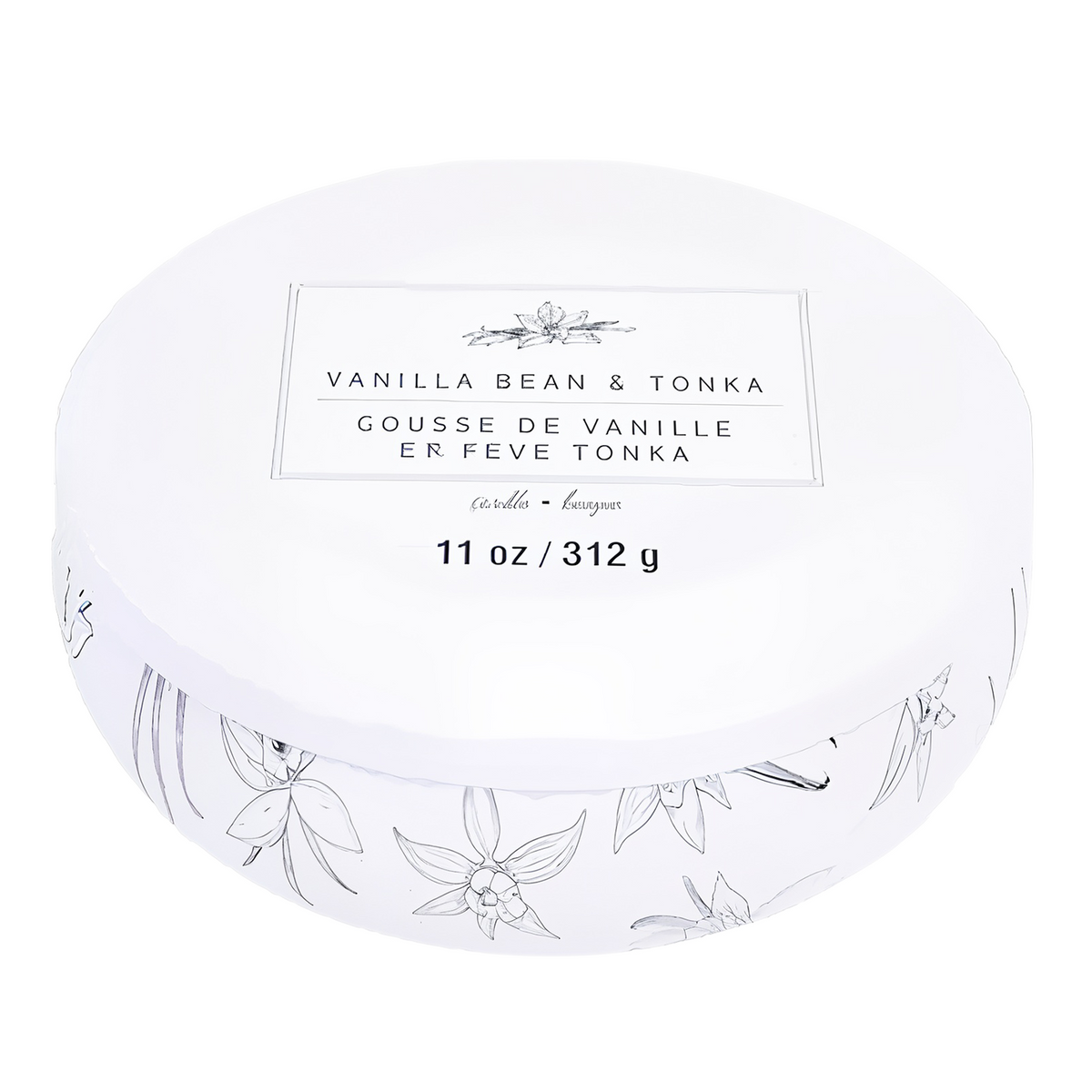 Ashland Candle Tin 11oz/312g - Vanilla Bean & Tonka