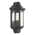 LAP Half Wall Lantern Light - Non - PIR Black
