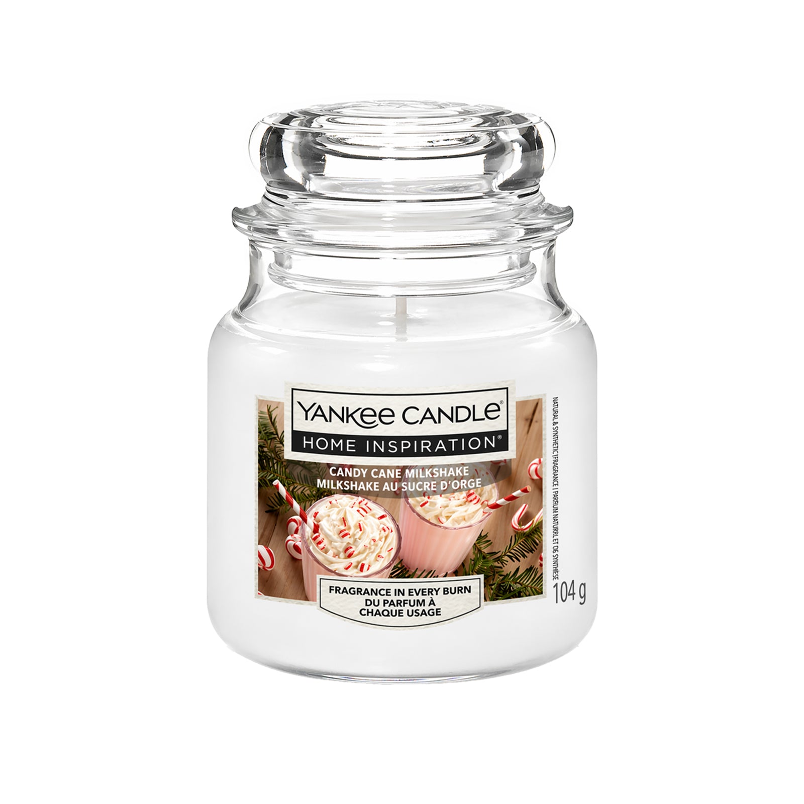Yankee Candle Home Inspiration Jar Candle 104g Small Scented Candle Glass Jar Home Fragrance