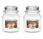 Yankee Candle Large Jar Candles Pack of 2, 340g Each, Long Lasting Fragrance Home Scented Candles