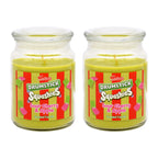 2x SWIZZELS LARGE SCENTED GLASS JAR CANDLE 18oz