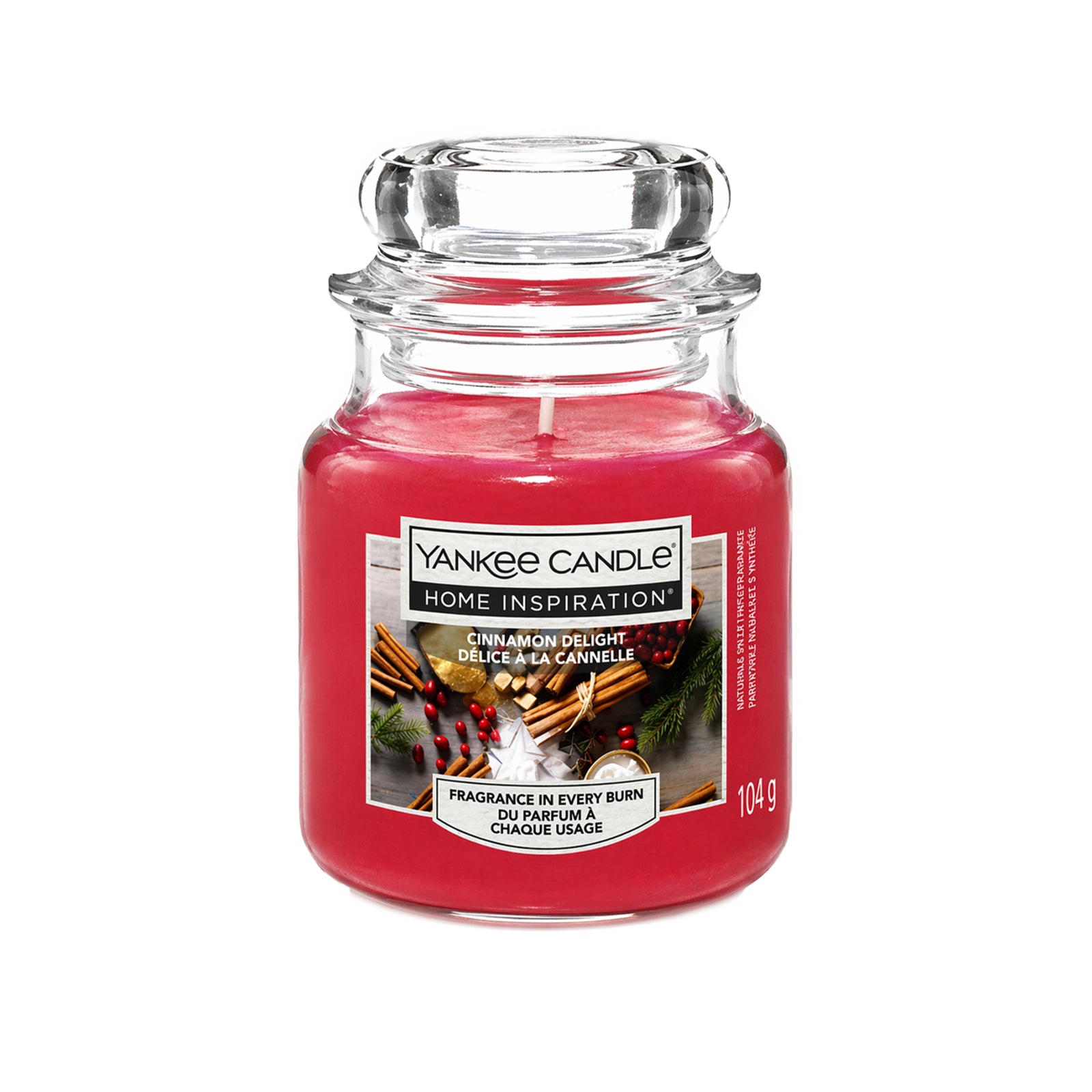 Yankee Candle Home Inspiration Jar Candle 104g Small Scented Candle Glass Jar Home Fragrance