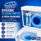 Max Flush In-Cistern Block 8x50g - Citrus Sparkle - image 5