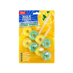 12x Max Flush Toilet Rim Block Cleaner - 2x50g Per Pack - 24x50g (1.2kg) Total