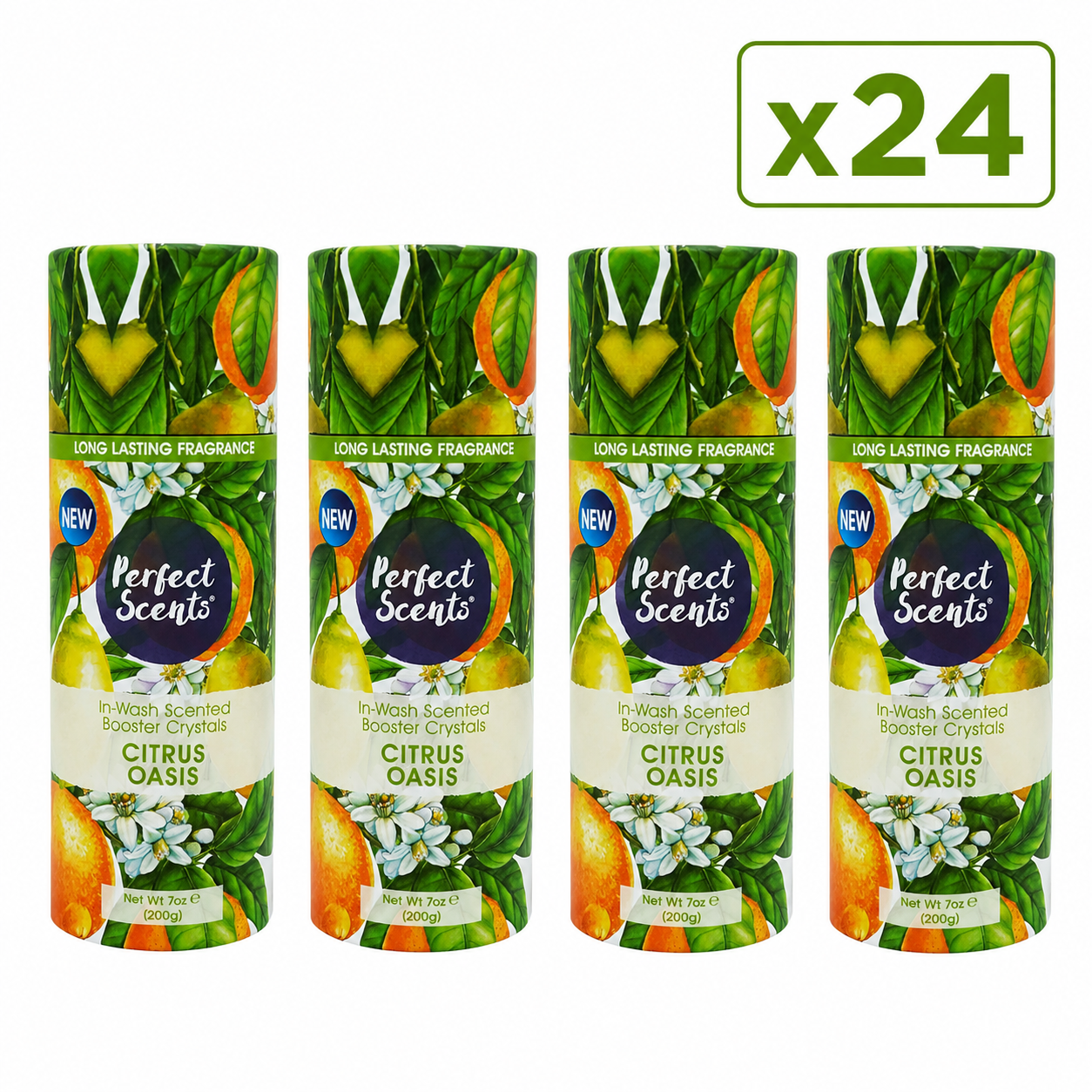 Perfect Scents In-Wash Scent Booster 200g Pack of 24, Laundry Fragrance Beads, Long Lasting Freshness, 4.8kg Total