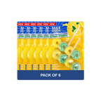 6x Max Flush Toilet Rim Block Cleaner - 2x50g Per Pack - 12x50g (600g) Total