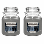 Yankee Candle Large Jar Candles Pack of 2, 340g Each, Long Lasting Fragrance Home Scented Candles
