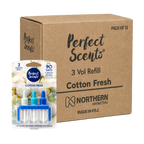 12x Perfect Scents 3 Scents Air Freshener Refill - Compatible with 3volution - 3x20ml Per Pack - 36x20ml (240ml) Total