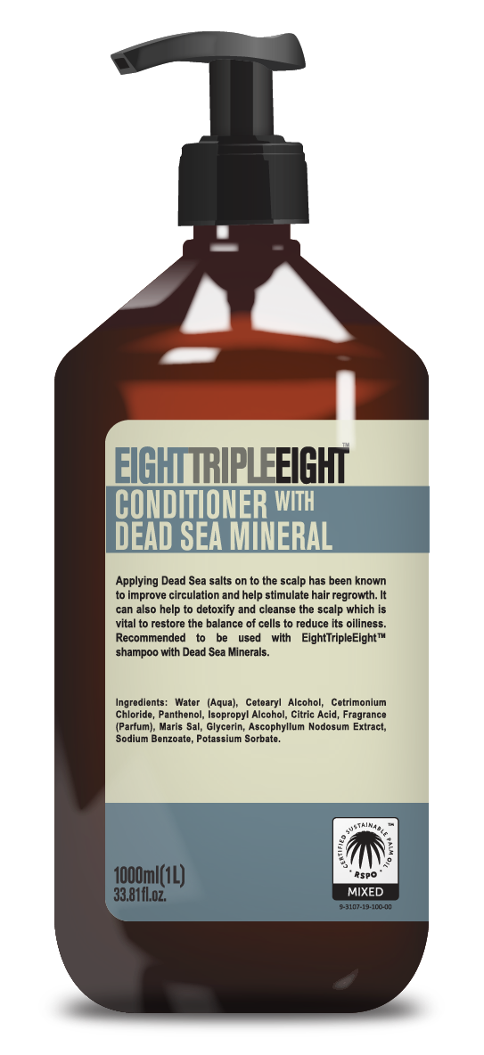 Eight Triple Eight Dead Sea Mineral Conditioner 1L