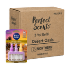 12x Perfect Scents 3 Scents Air Freshener Refill - Compatible with 3volution - 3x20ml Per Pack - 36x20ml (240ml) Total