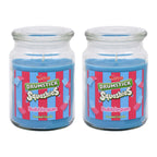 2x SWIZZELS LARGE SCENTED GLASS JAR CANDLE 18oz