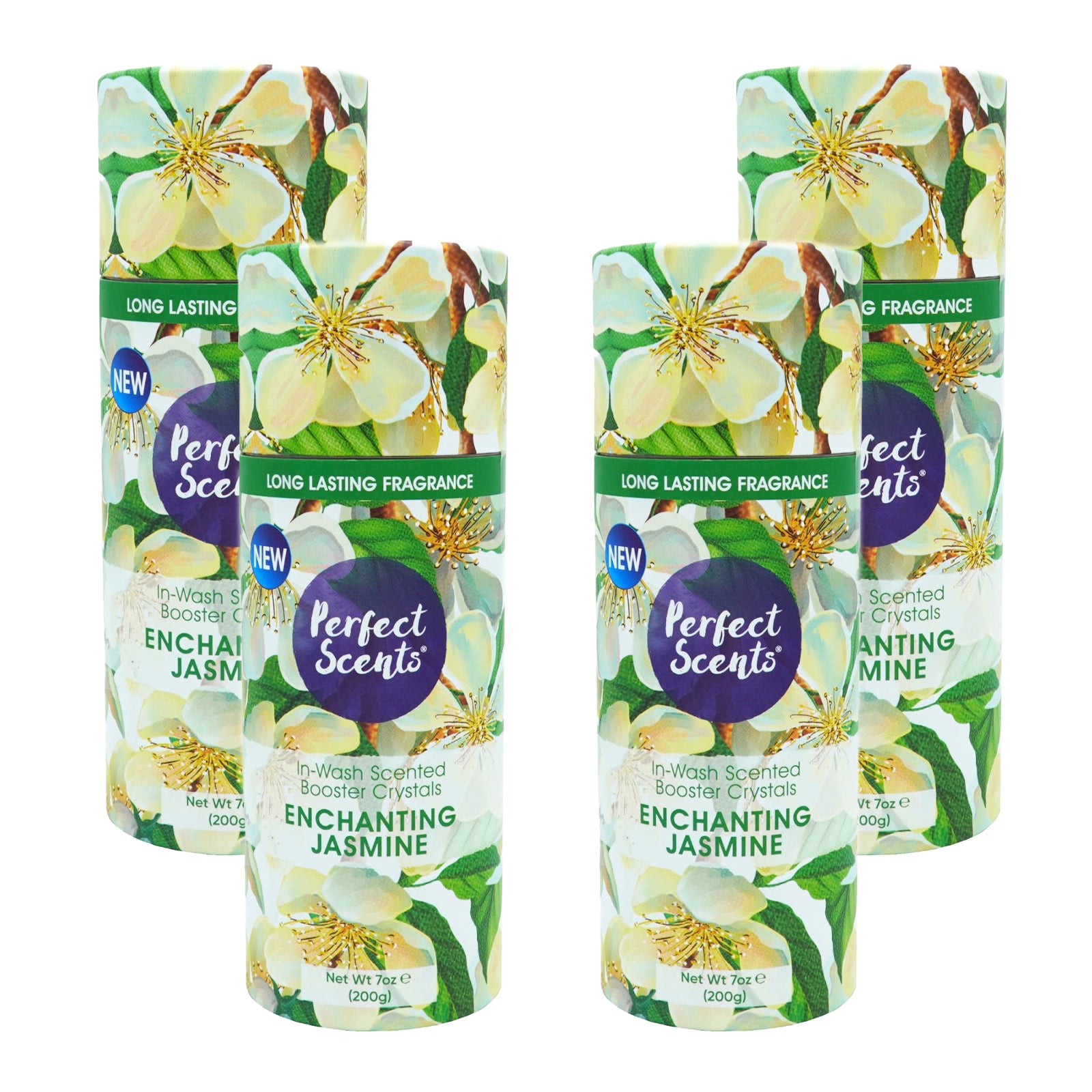 Perfect Scents In-Wash Scent Booster 200g Pack of 4, Laundry Fragrance Beads, Long Lasting Freshness, 800g Total