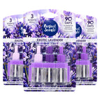 3x Perfect Scents 3 Scents Air Freshener Refill - Compatible with 3volution - 3x20ml Per Pack - 9x20ml (60ml) Total