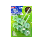 12x Max Flush Toilet Rim Block Cleaner - 2x50g Per Pack - 24x50g (1.2kg) Total