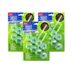 3x Max Flush Toilet Rim Block Cleaner - 2x50g Per Pack - 6x50g (300g) Total