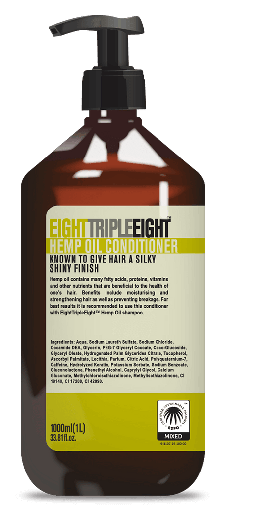 Eight Triple Eight Hemp Oil Conditioner 1L