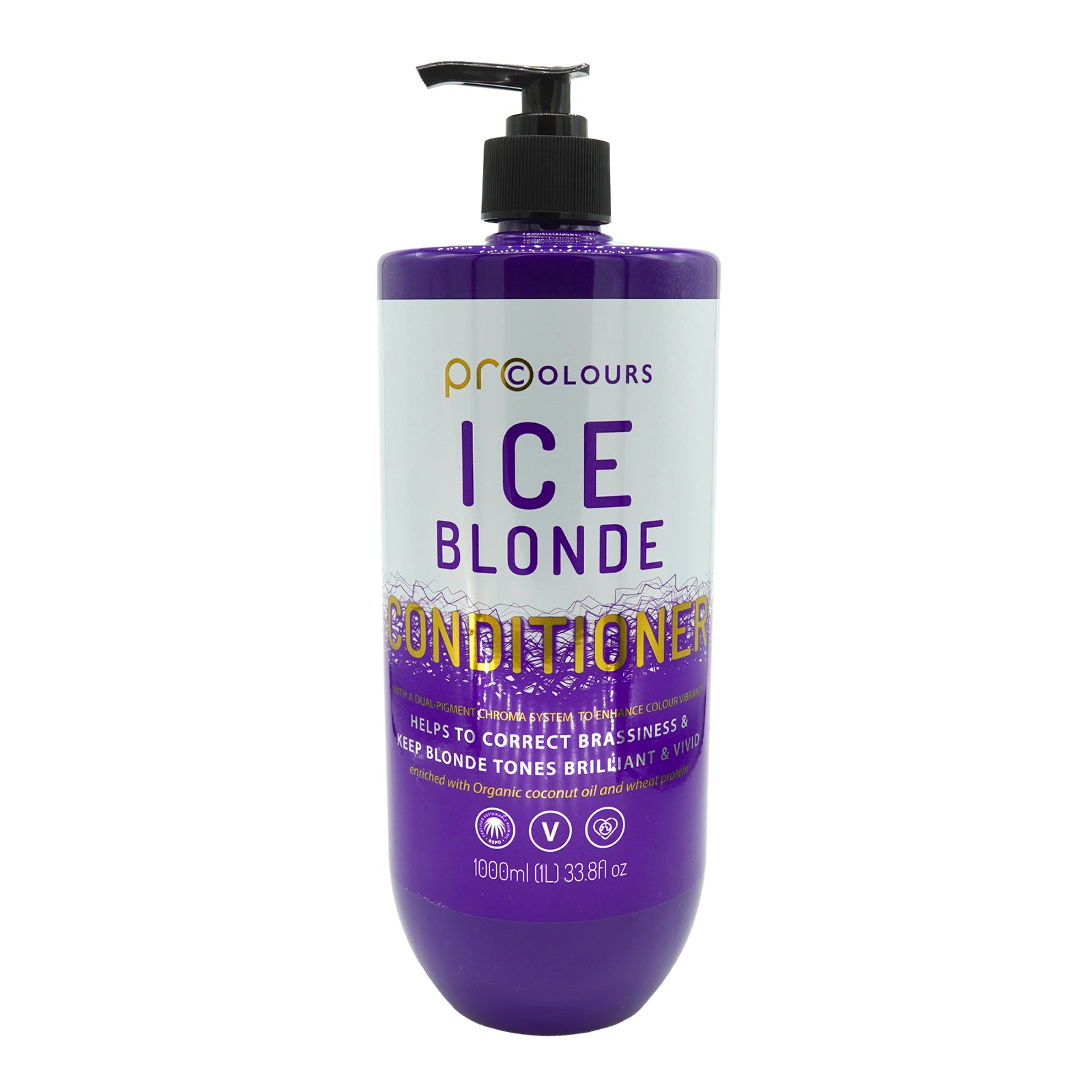 Pro Colours Conditioner For Blonde Hair Ice Tone 1 Litre