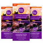 3x Perfect Scents Floroma Disinfectant Liquid  180ml