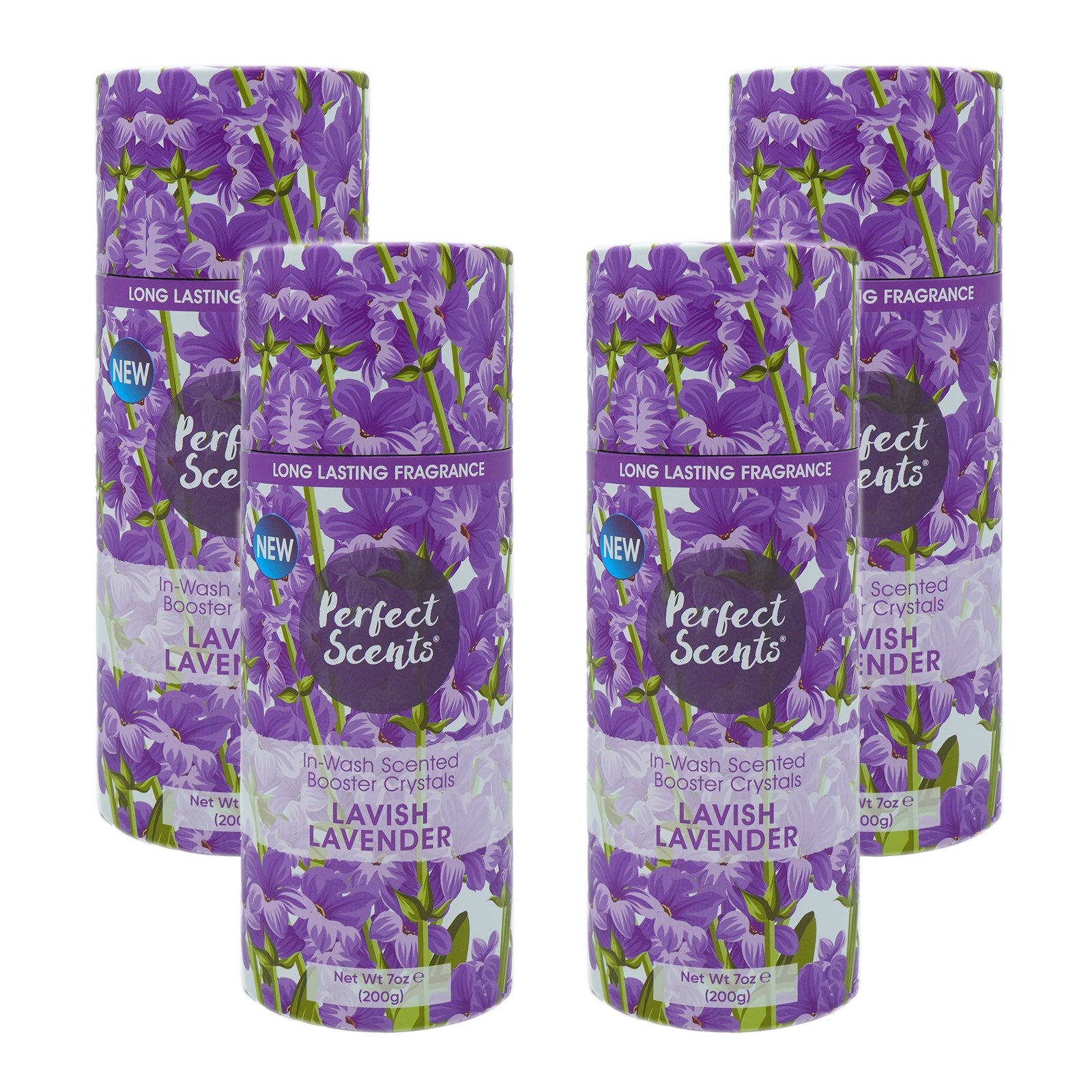 Perfect Scents In-Wash Scent Booster 200g Pack of 4, Laundry Fragrance Beads, Long Lasting Freshness, 800g Total