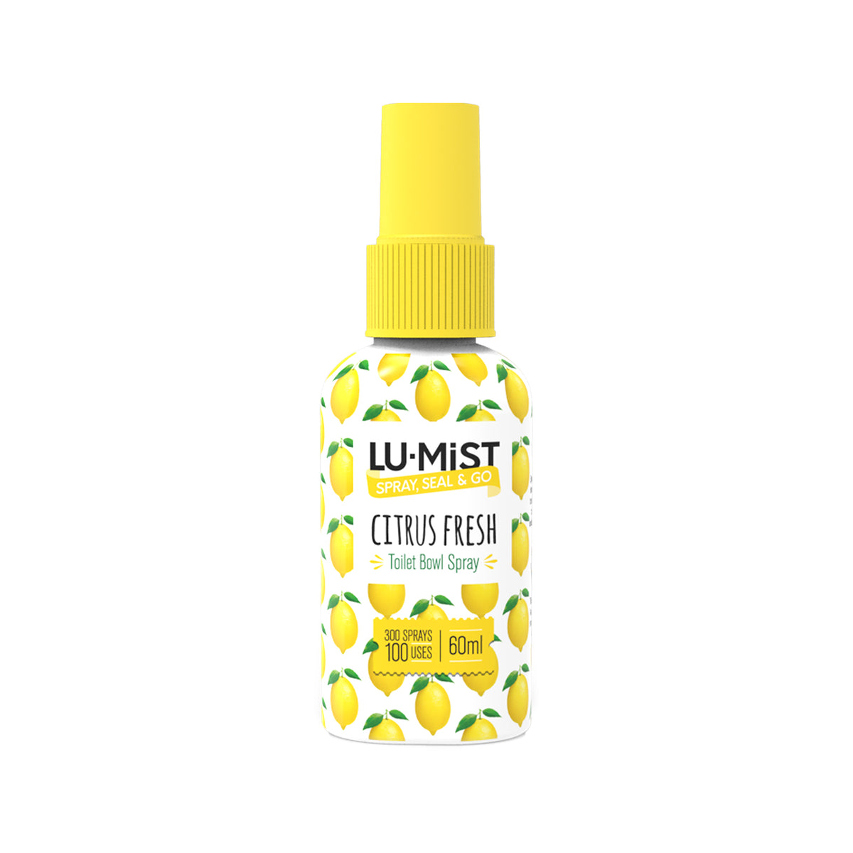 Lu Mist Toilet Bowl Spray 60ml - Citrus Fresh