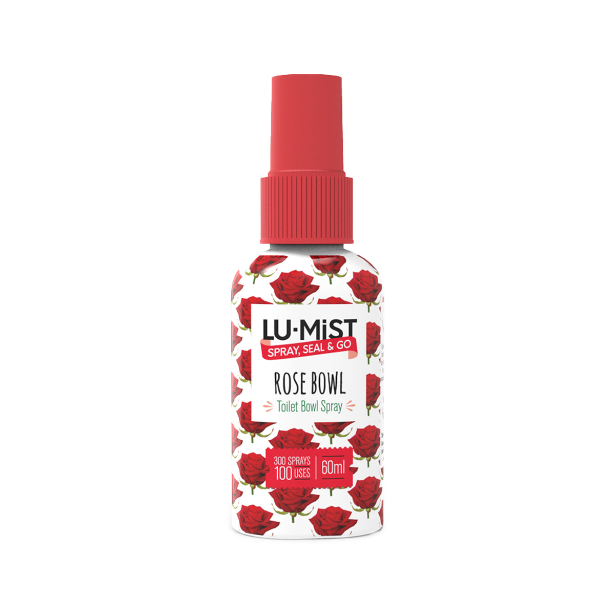 Lu Mist Toilet Bowl Spray 60ml - Rose Bowl