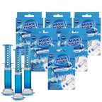6x Max Flush Toilet Cleaner Gel  45ml  Lasting Up To 6 Weeks
