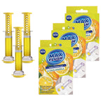 3x Max Flush Toilet Cleaner Gel  45ml  Lasting Up To 6 Weeks