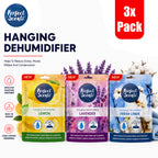 3x Perfect Scents Hanging Dehumidifier Scented  180g