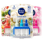 3x Perfect Scents 3 Scents Air Freshener Refill - Compatible with 3volution - 3x20ml Per Pack - 9x20ml (60ml) Total