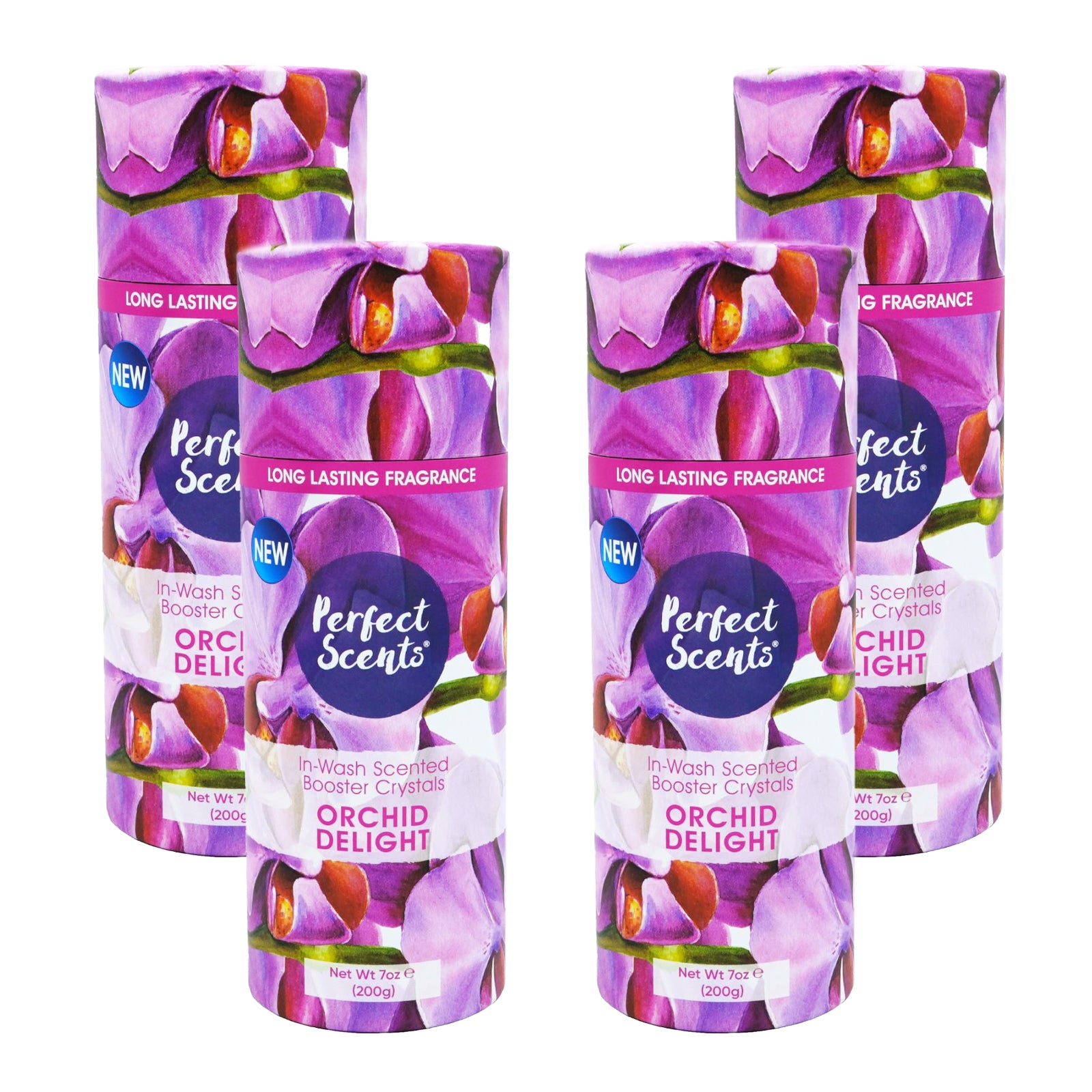 Perfect Scents In-Wash Scent Booster 200g Pack of 4, Laundry Fragrance Beads, Long Lasting Freshness, 800g Total
