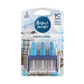 Perfect Scents Plug In Refill Air Freshener Compatible with 3volution - Fresh Linen - (3x20ml)