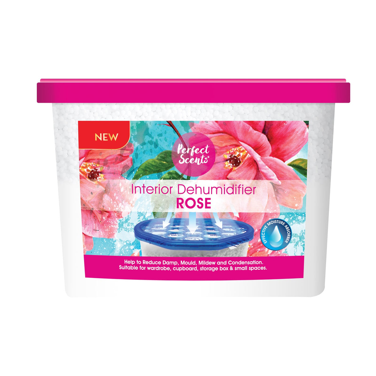 Perfect Scents Dehumidifier 500ml - Rose