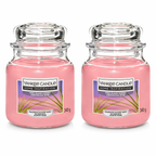 Yankee Candle Large Jar Candles Pack of 2, 340g Each, Long Lasting Fragrance Home Scented Candles