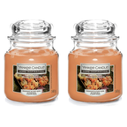 Yankee Candle Large Jar Candles Pack of 2, 340g Each, Long Lasting Fragrance Home Scented Candles