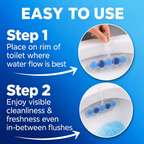 Max Flush Toilet Rim Block Cleaner 3 Twin Packs - (6 x 45g)