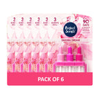 6x Perfect Scents 3 Scents Air Freshener Refill - Compatible with 3volution - 3x20ml Per Pack - 18x20ml (120ml) Total