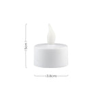 Mini Sun Set of 4 Battery Operated RGB LED Tea Lights - image 2