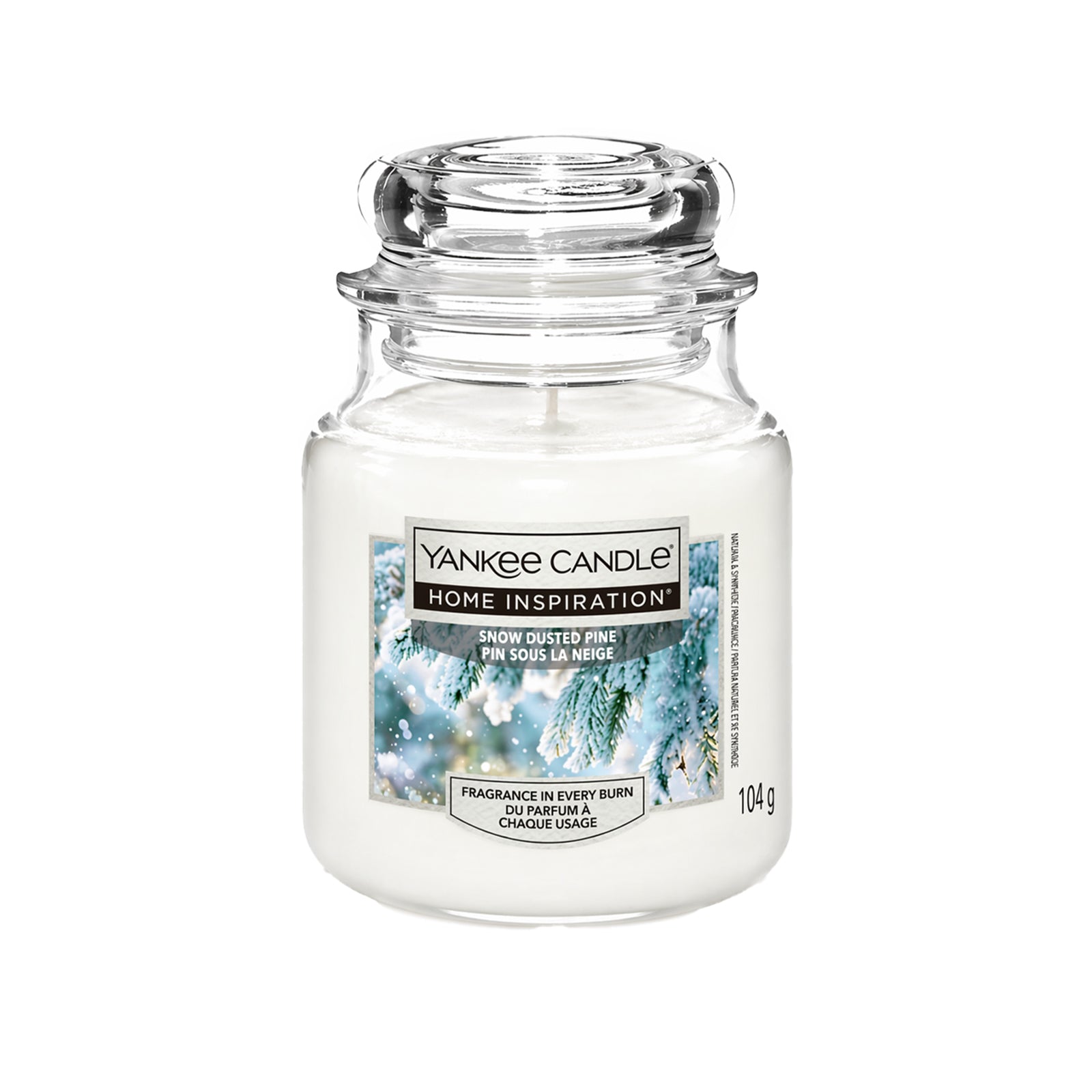 Yankee Candle Home Inspiration Jar Candle 104g Small Scented Candle Glass Jar Home Fragrance