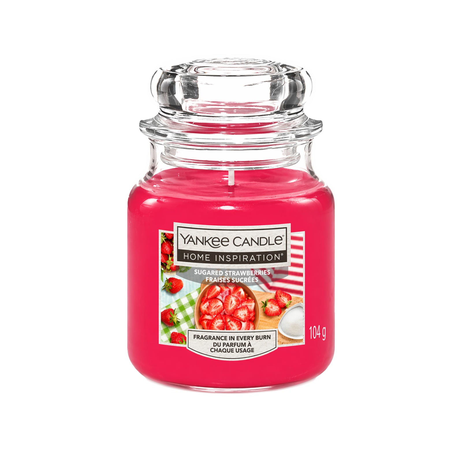 Yankee Candle Home Inspiration Jar Candle 104g Small Scented Candle Glass Jar Home Fragrance