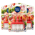 3x Perfect Scents 3 Scents Air Freshener Refill - Compatible with 3volution - 3x20ml Per Pack - 9x20ml (60ml) Total
