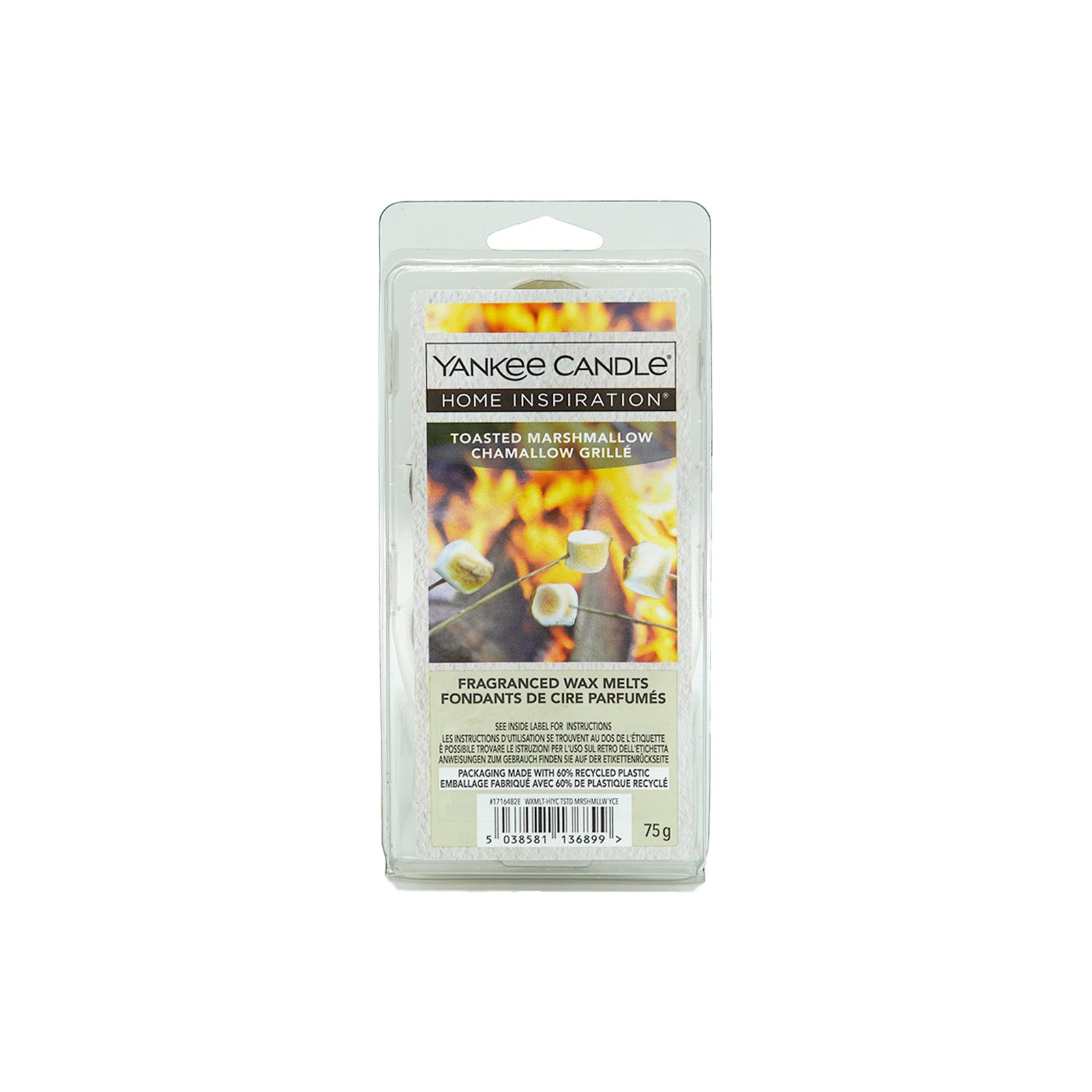 Yankee Candle Wax Melts 75g, Assorted Fragrances, Home Fragrance Wax Melts