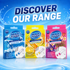 6x Max Flush Toilet Cleaner Gel  45ml  Lasting Up To 6 Weeks